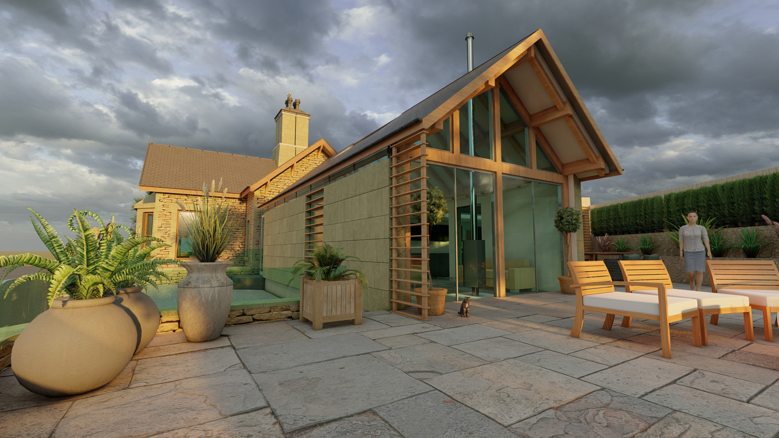 Greenbank Lodge by Davenport Architecture Ltd