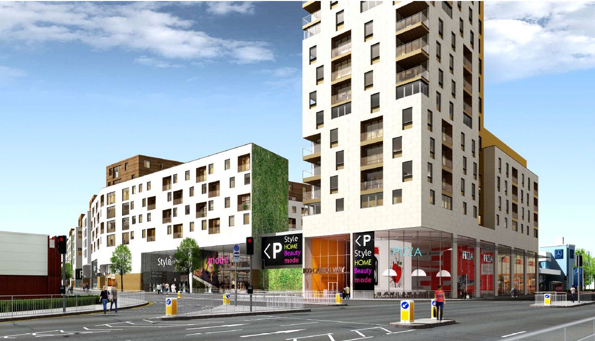 Capitol Way, Colindale by Leach Rhodes Walker