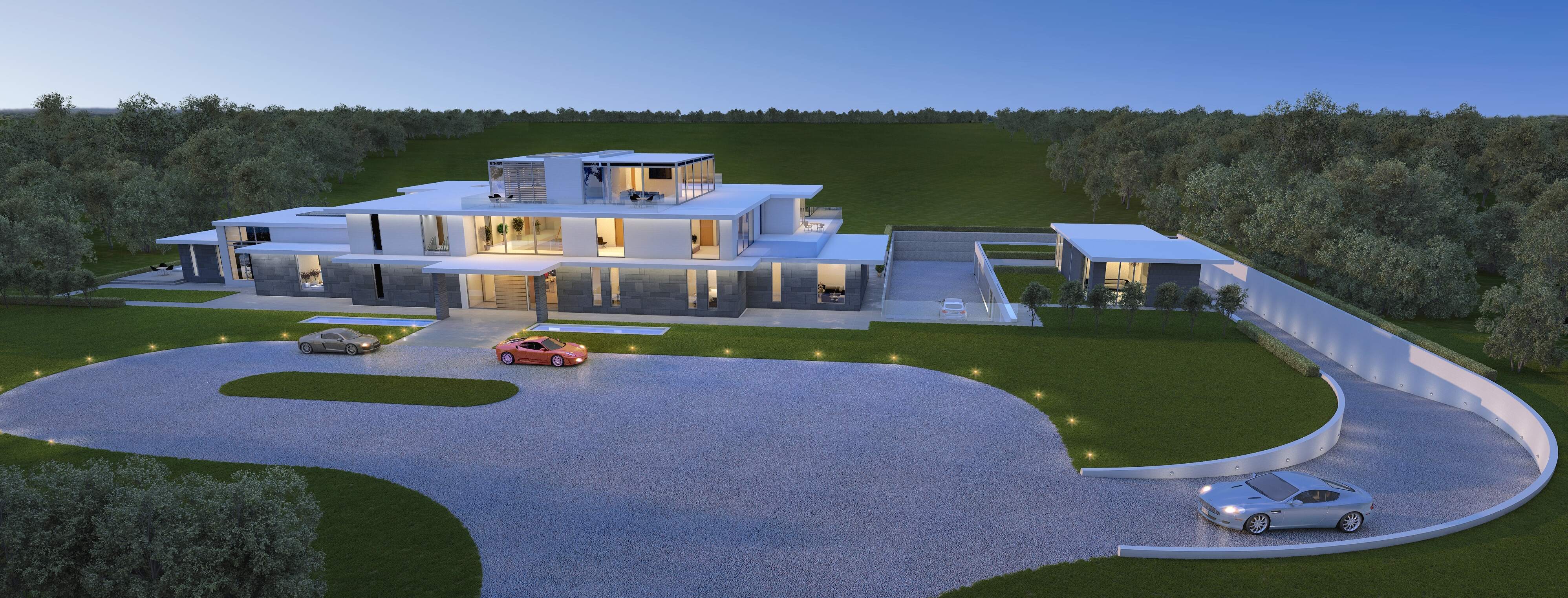 Modernist Home, Newton Solney. Planning Approved by JSA Architects