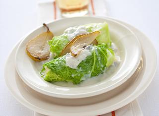 Ricetta: involtini di verza al gorgonzola