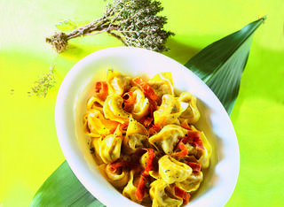 Come preparare i ravioli con radicchio e speck