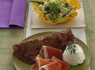 Ricette Cestini di parmigiano ripieni - Le ricette di ...