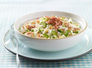 Risotto con zucchine novelle