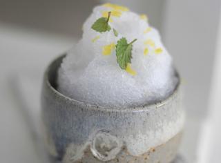 Granita al limone senza gelatiera