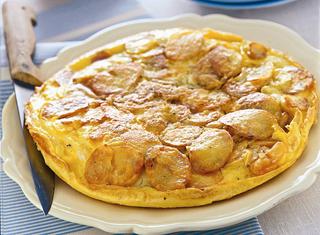 Sformato di patate in padella