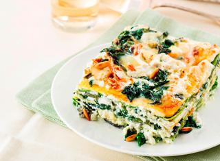Lasagne di crepes al gorgonzola