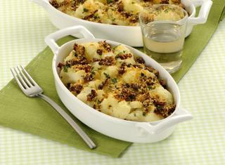 Gratin di cavolfiori al forno