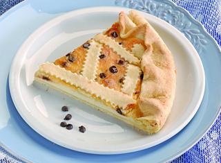 Crostata di ricotta e gocce di cioccolato