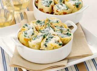 Cannelloni di crepes ricotta e spinaci