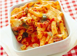 Pasta e patate al forno