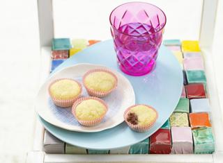 Dolcetti al cocco con cioccolato