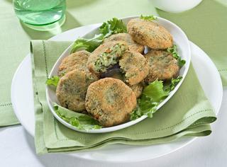 Polpette di zucchine, patate e spinaci