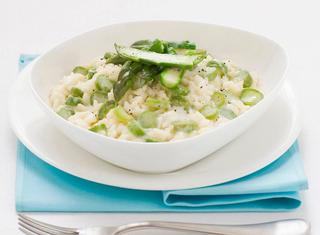 Risotto con asparagi