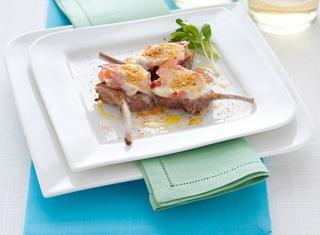 Costolette di agnello gratinate al forno