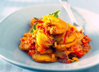 Patate alla curcuma