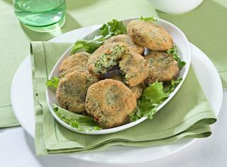 Polpette di zucchine, patate e spinaci