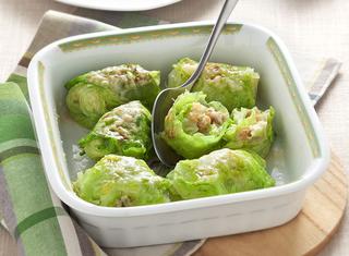 Involtini di verza al forno