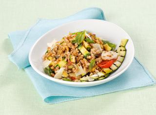 Insalata di farro e orzo estiva
