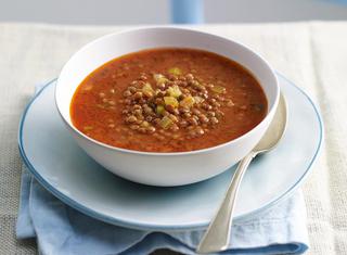 Zuppa di lenticchie umbra