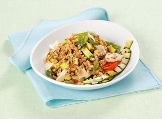 Insalata di farro e orzo estiva