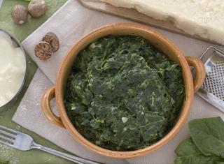 Ricetta: Spinaci con besciamella