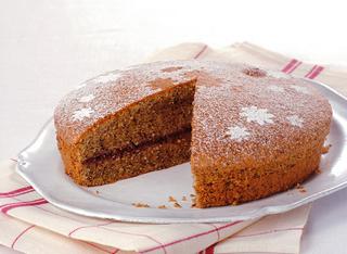 Ricetta: torta di grano saraceno con confettura di lamponi