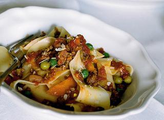 Ricetta Cinghiale al sugo - Alberghiera