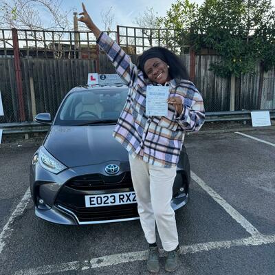 Misbau Hameed driving instructor