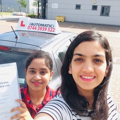 Tehmina Irum driving instructor