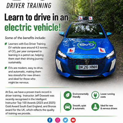 Jeff Dowsett driving instructor