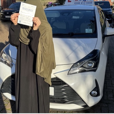 Mariam Aslami driving instructor photo