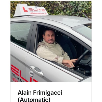 Alain Frimigacci driving instructor