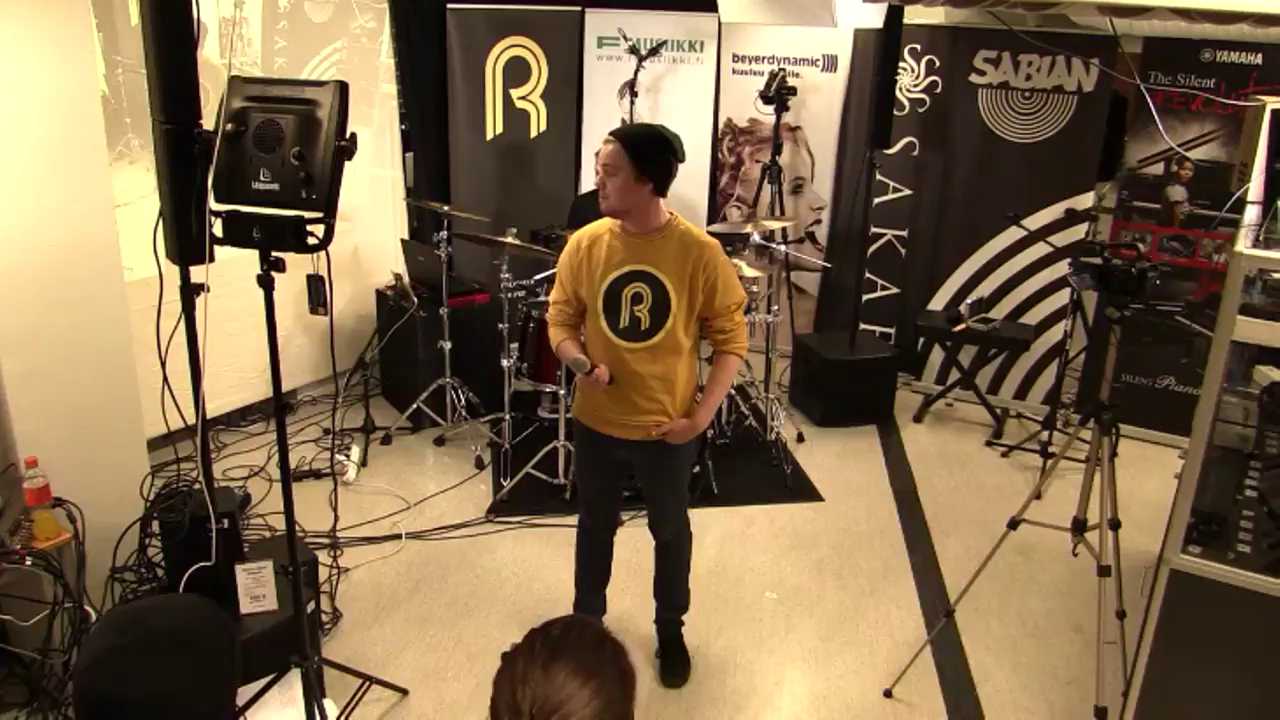 Tuomas Rauhala ja rumpuraidan luominen