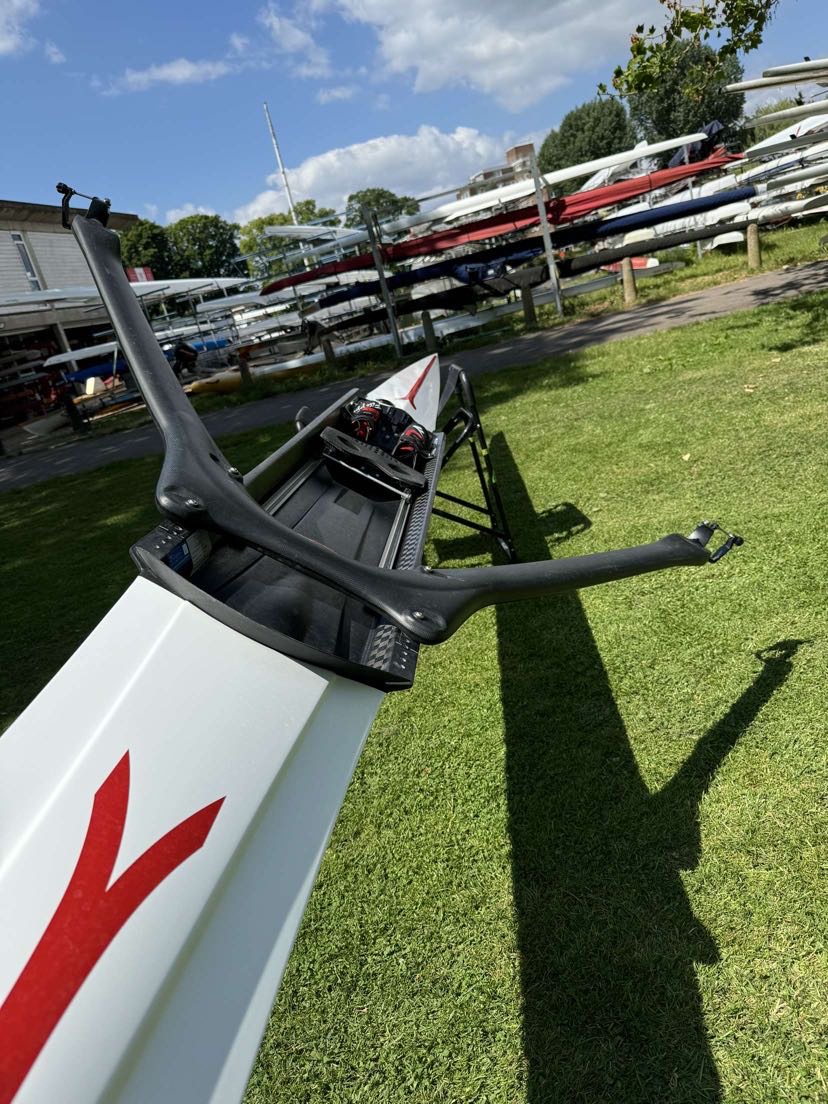 RowingAdverts Filippi F14 with red stripe for sale