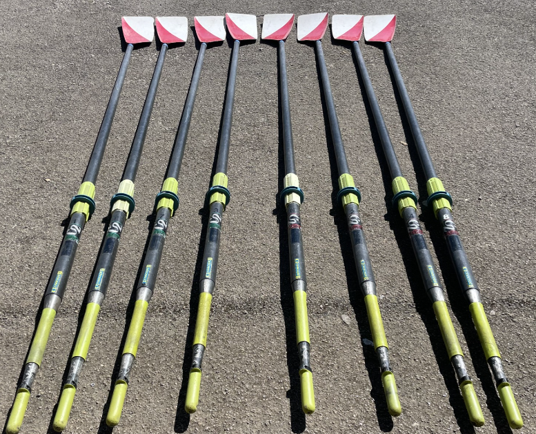 RowingAdverts Eight sweep Blades for sale