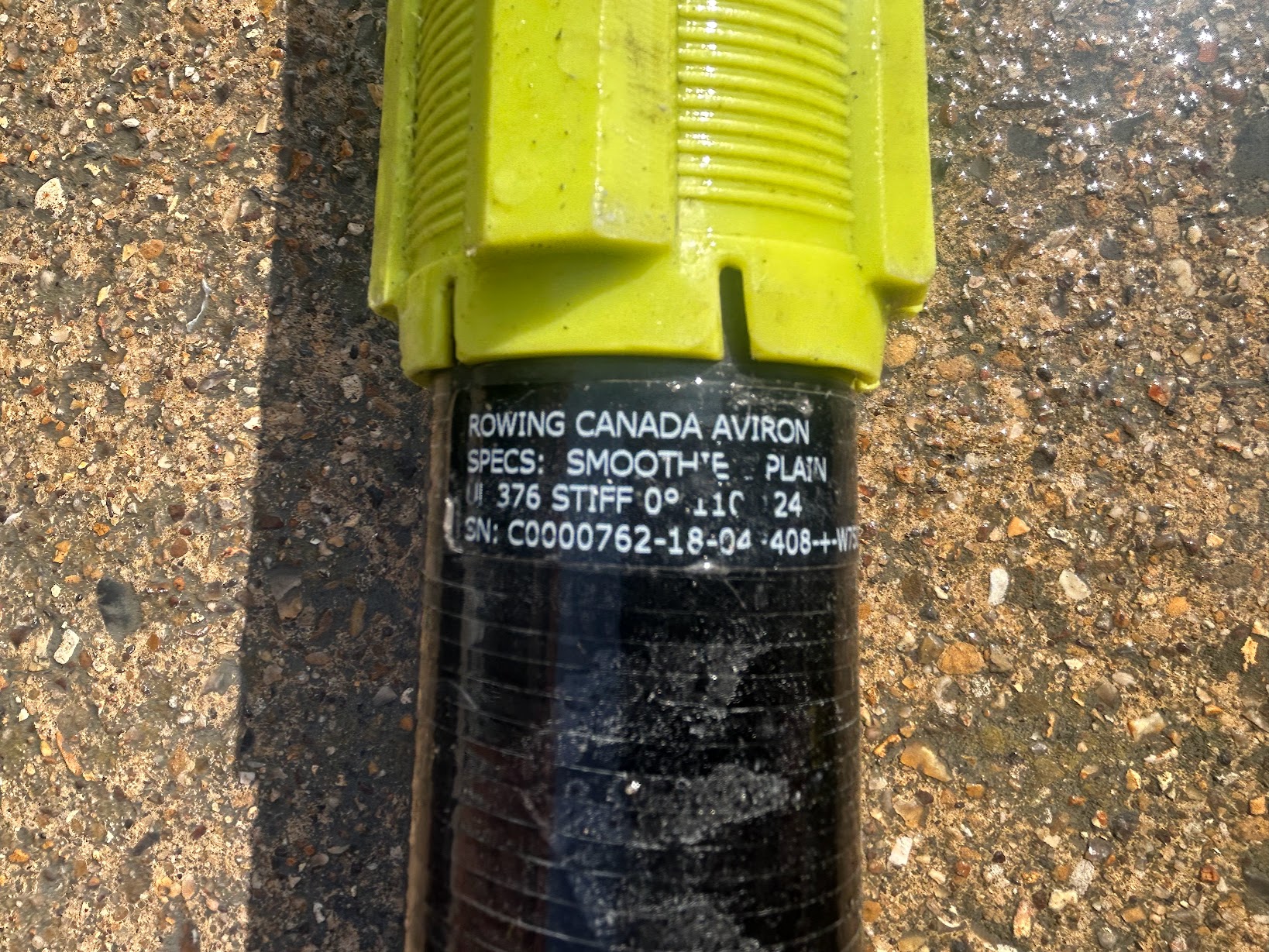 RowingAdverts Concept 2 Sweep Oars Set of 8