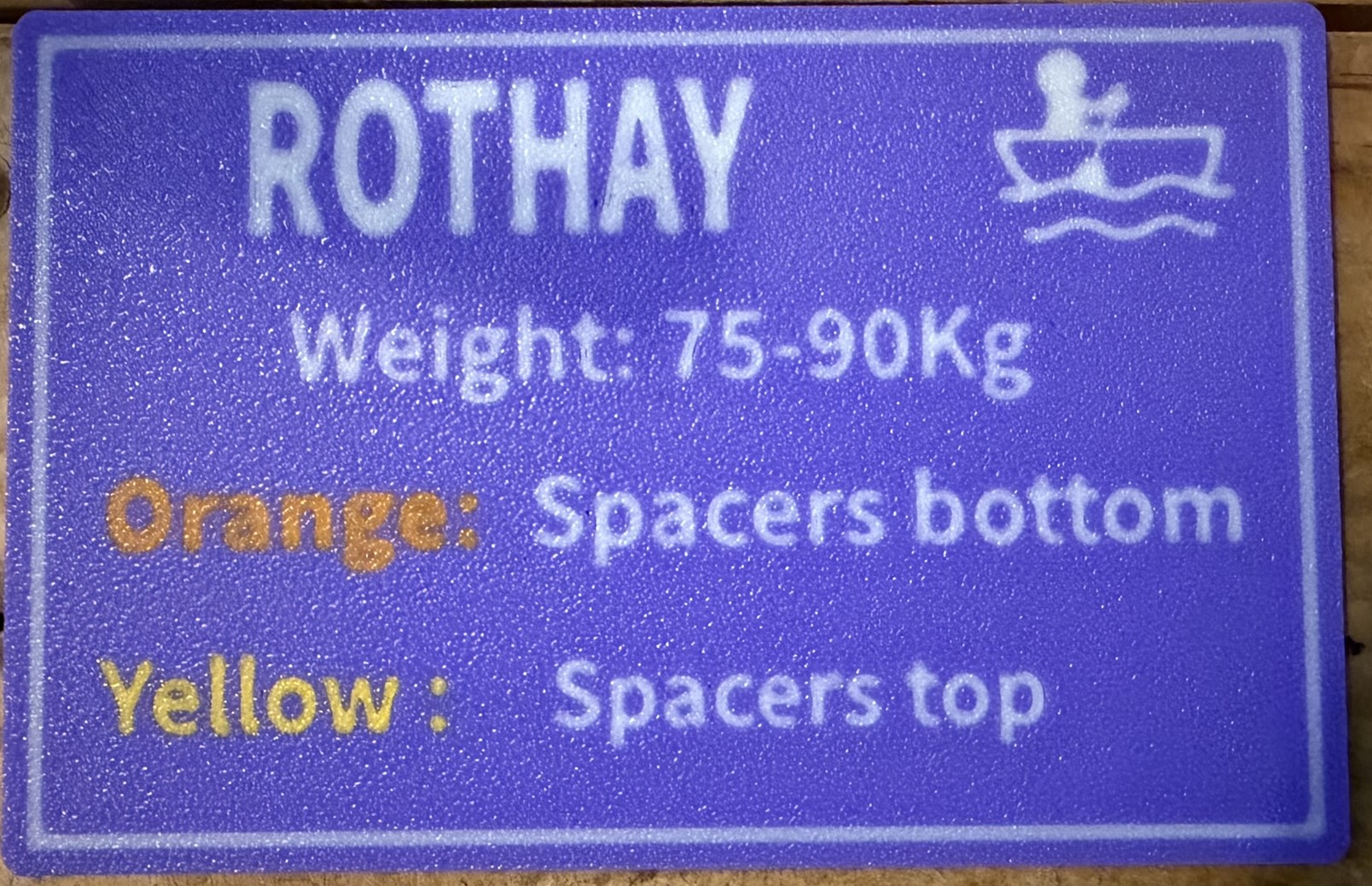 Signs for boat racks - image 2