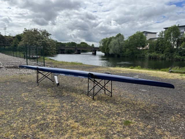 Stämpfli A1 Single Scull (2022) – 70kg | Carbon Rear Wing Rigger | Immaculate Condition - image 2