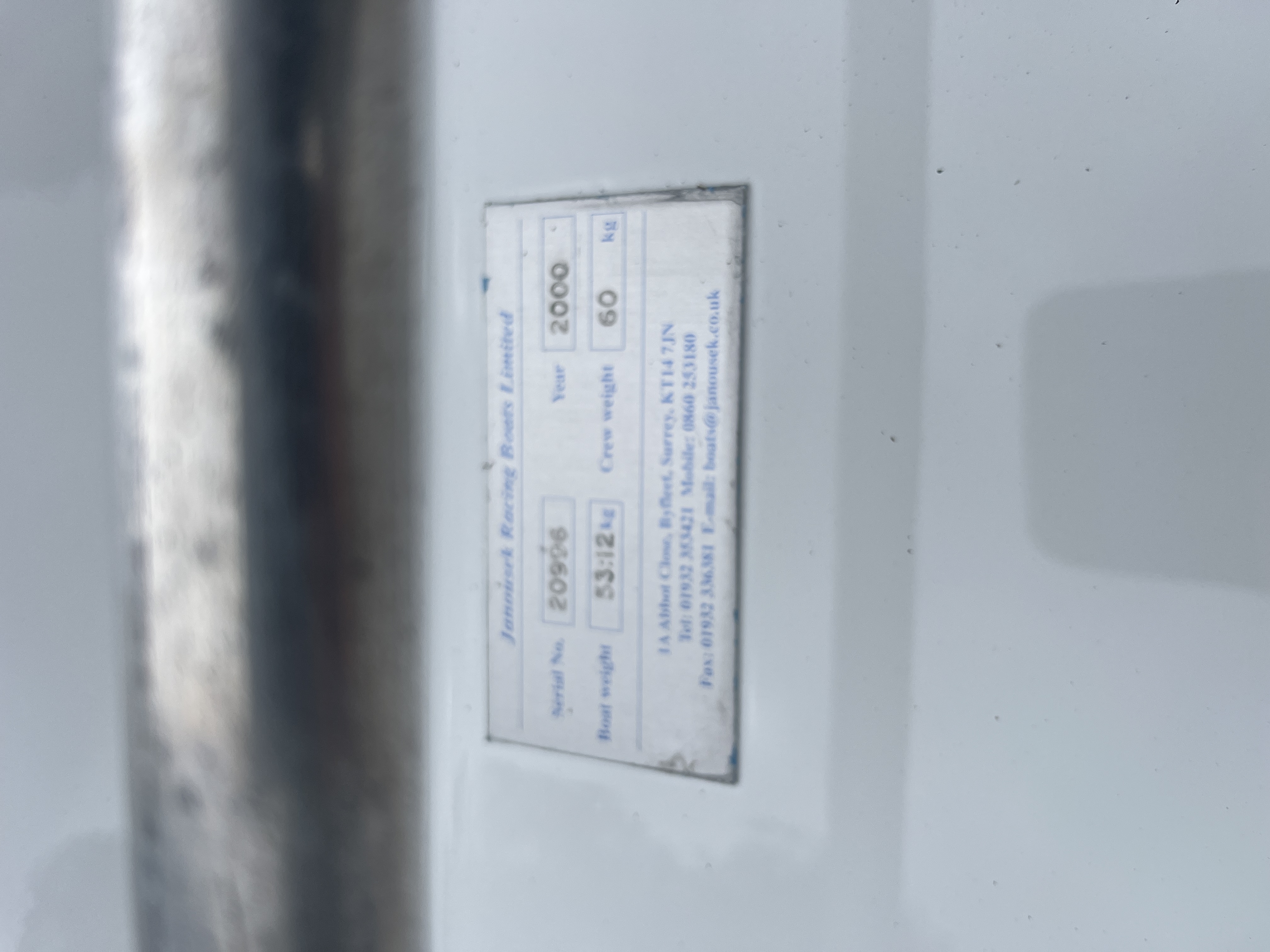 Janousek 4+ 60kg Stern Coxed - image 4