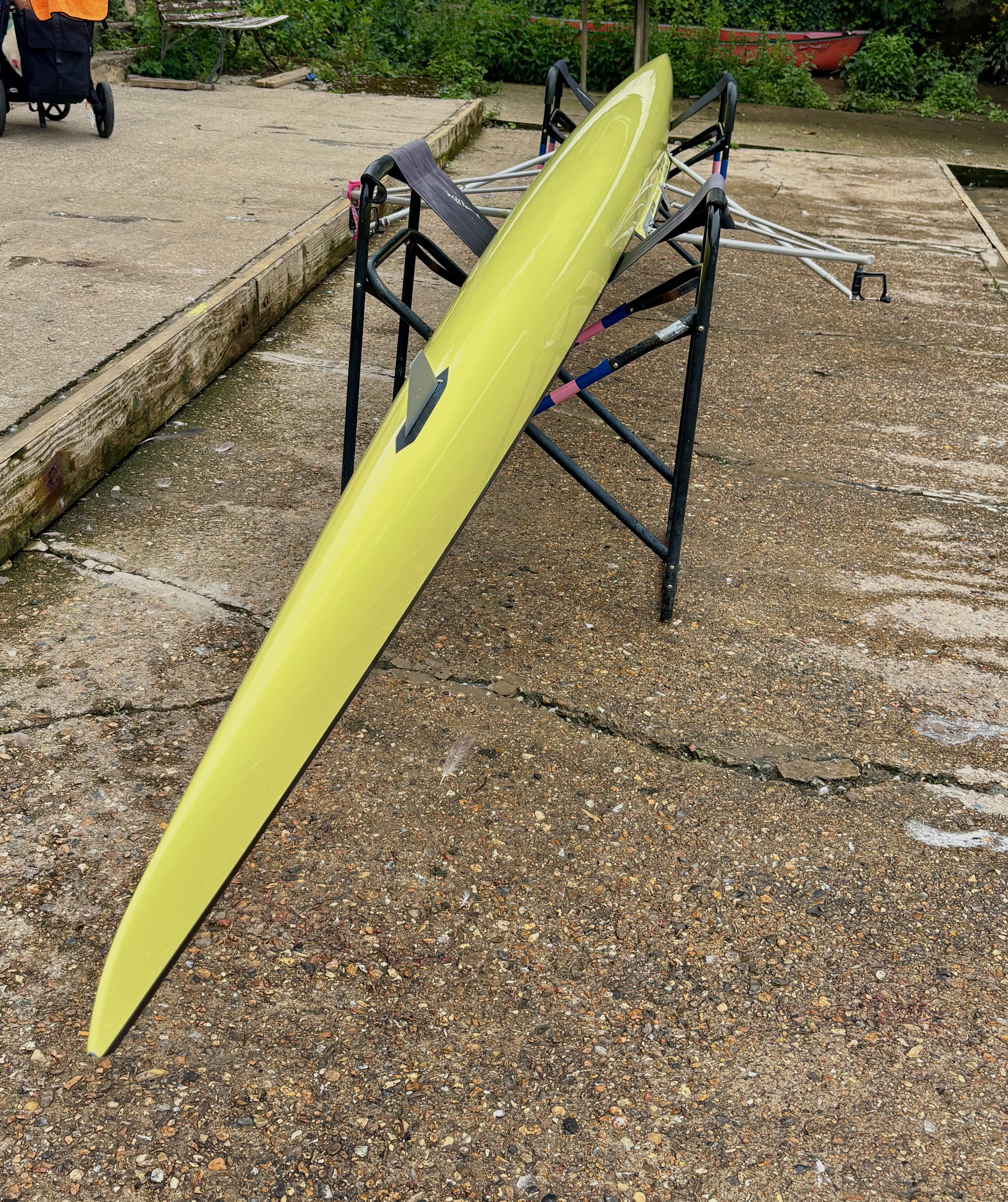 2003 Empacher K18 1x — 70–85kg — Three-stay rigger - image 2