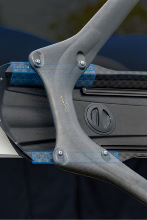 Carbon back wing Rigger for Filippi F39
