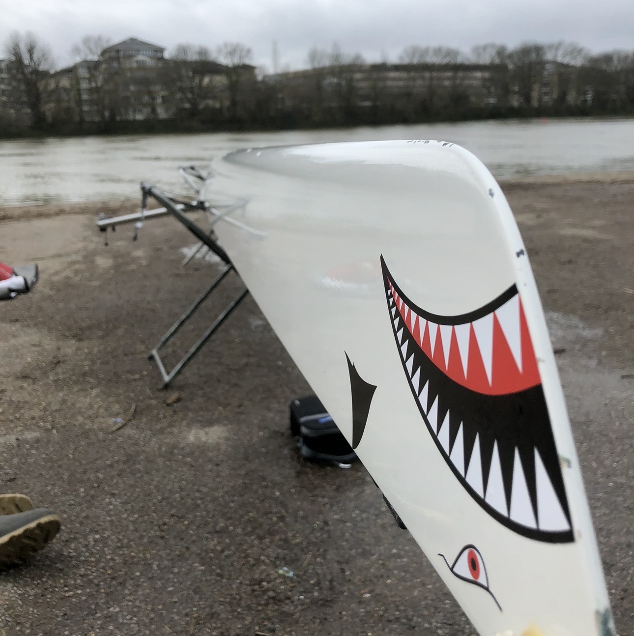 2015 Hudson SP 1x (S1.31 Hull) – Midweight Racing Single Scull (Size 9 Shoes + Brand New Bag) - image 3