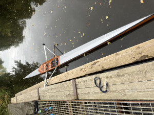 Wooden Empacher 1x for 70kg sculler.
