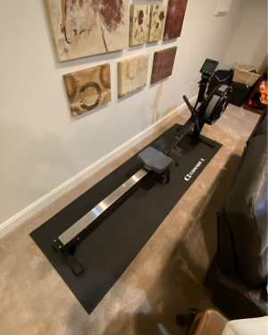 Concept 2 rowing machine for sale, fairly used and affordable mate