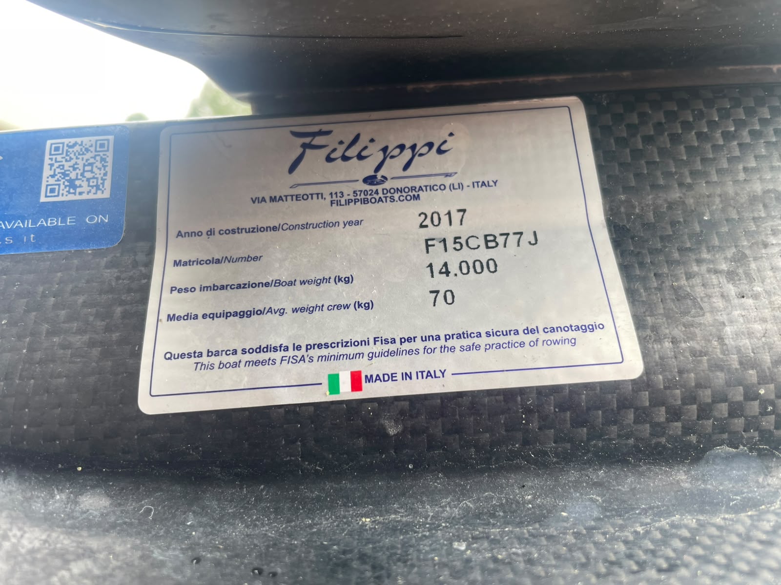 Filippi reverse carbon wing single - image 4