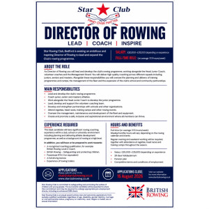 Director of Rowing - Star Club (Bedford)