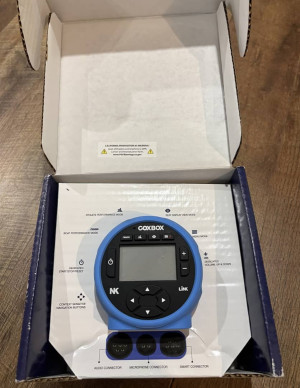 Selling personal NK Coxbox GPS (PN 0110G) + charging cable. In immaculate shape. Only used a handful of times