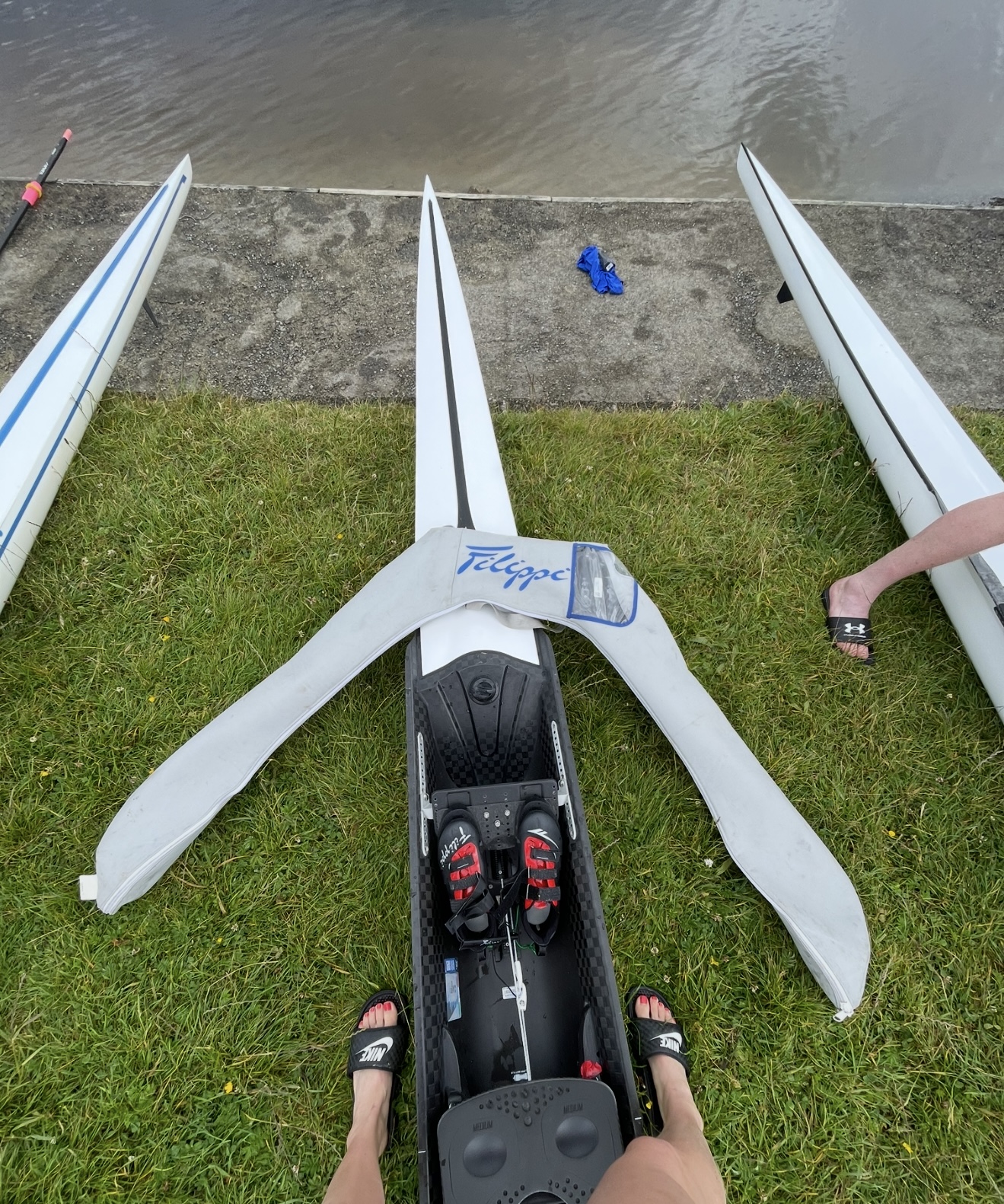 2020 Filippi F50 65–85kg 1x – Carbon Wing Rigger - image 2