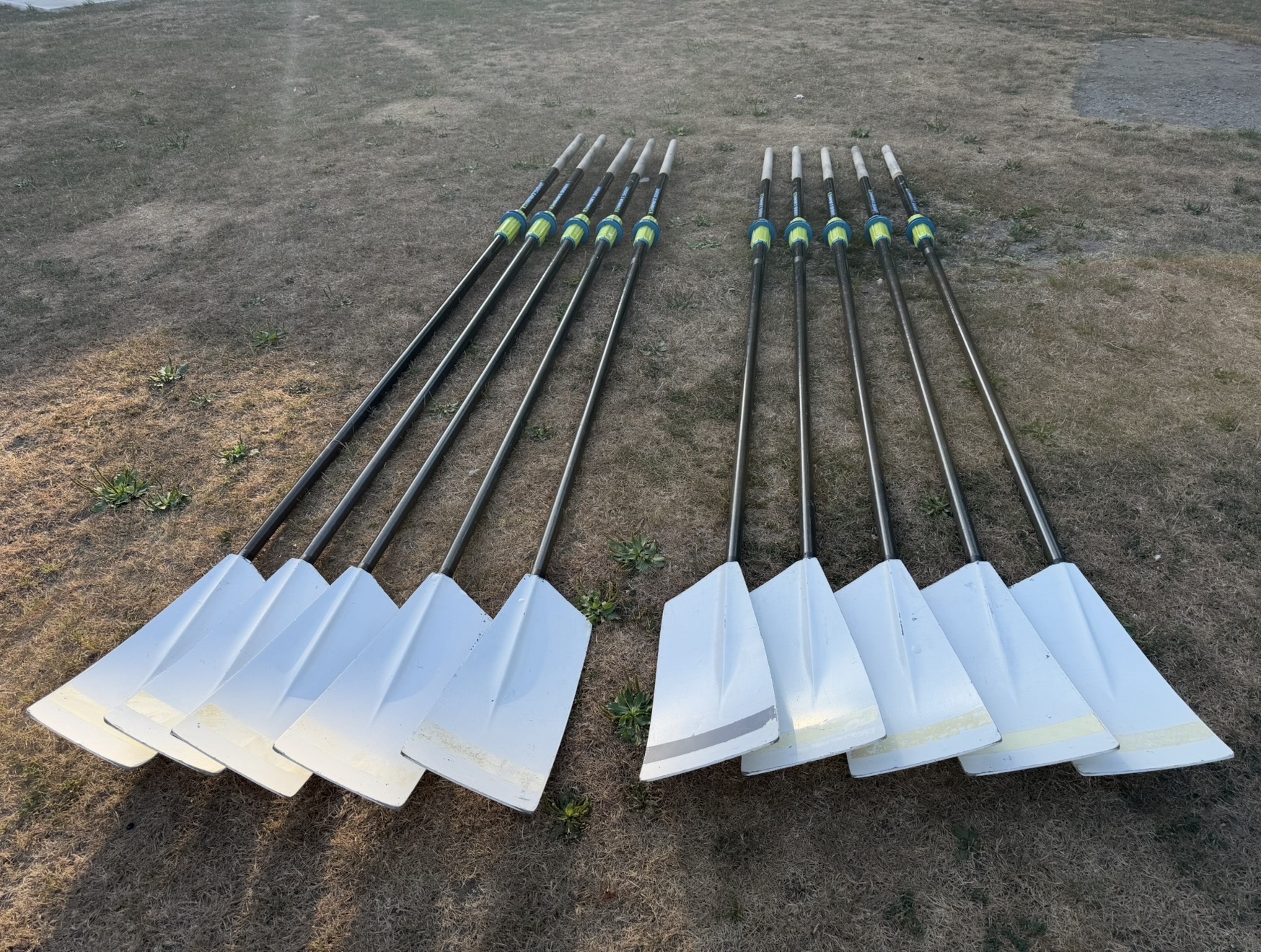 X10 Concept Skinny sweep blades.