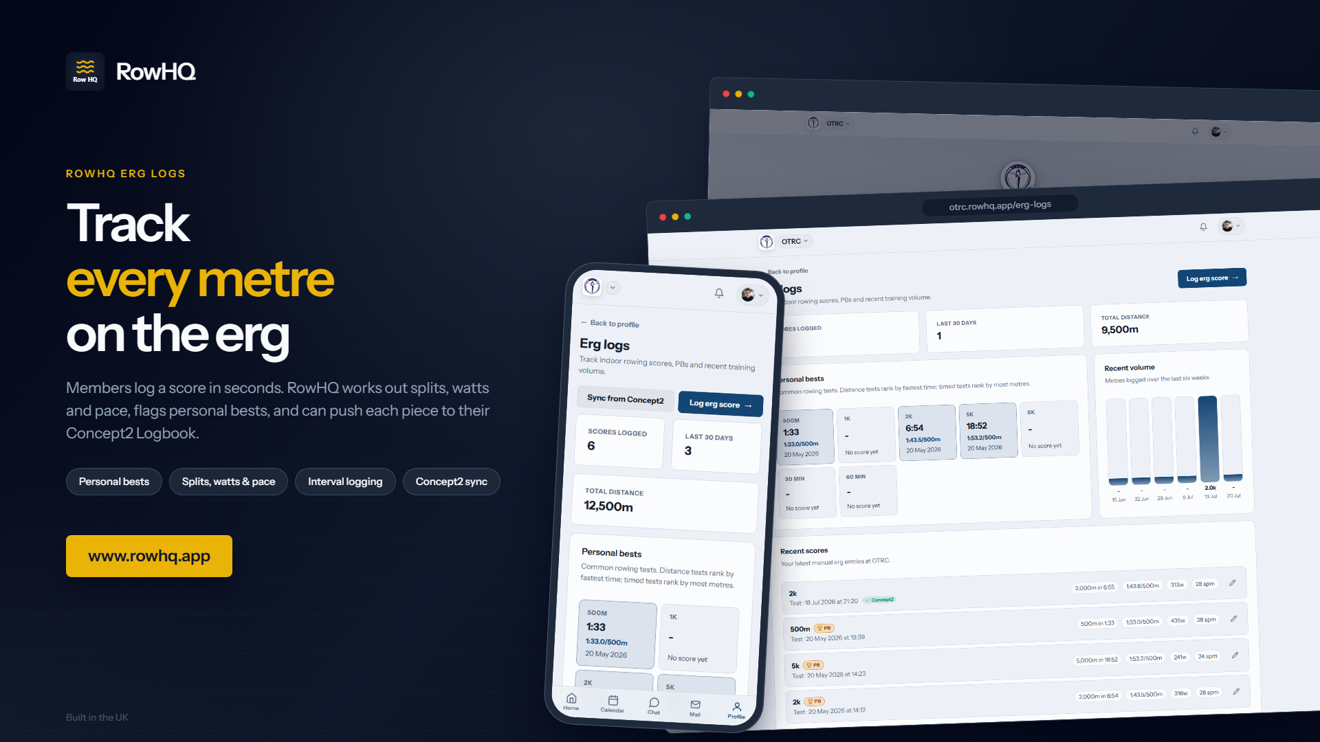 RowHQ - Rowing Club Management Software - image 4